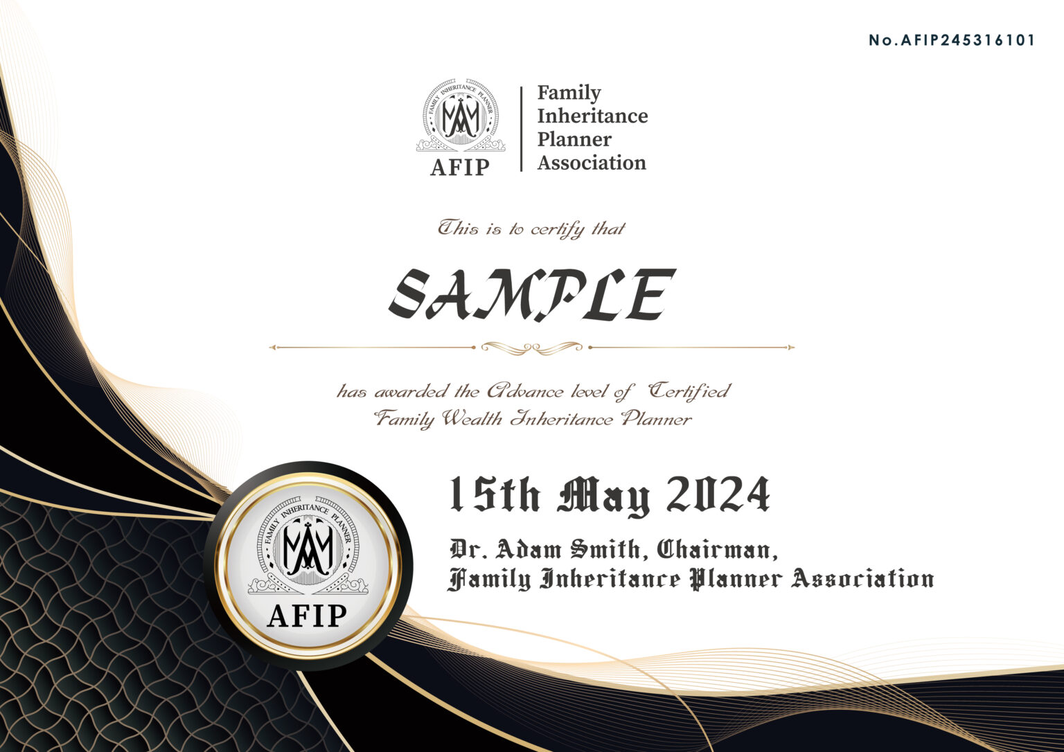 AFIP Level2 cert 2