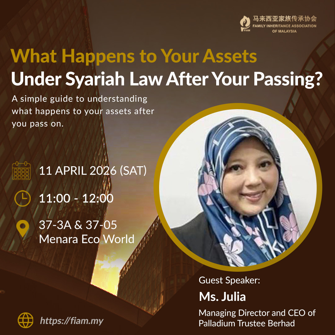 What Happens to Your Assets Under Syariah Law After Your Passing?